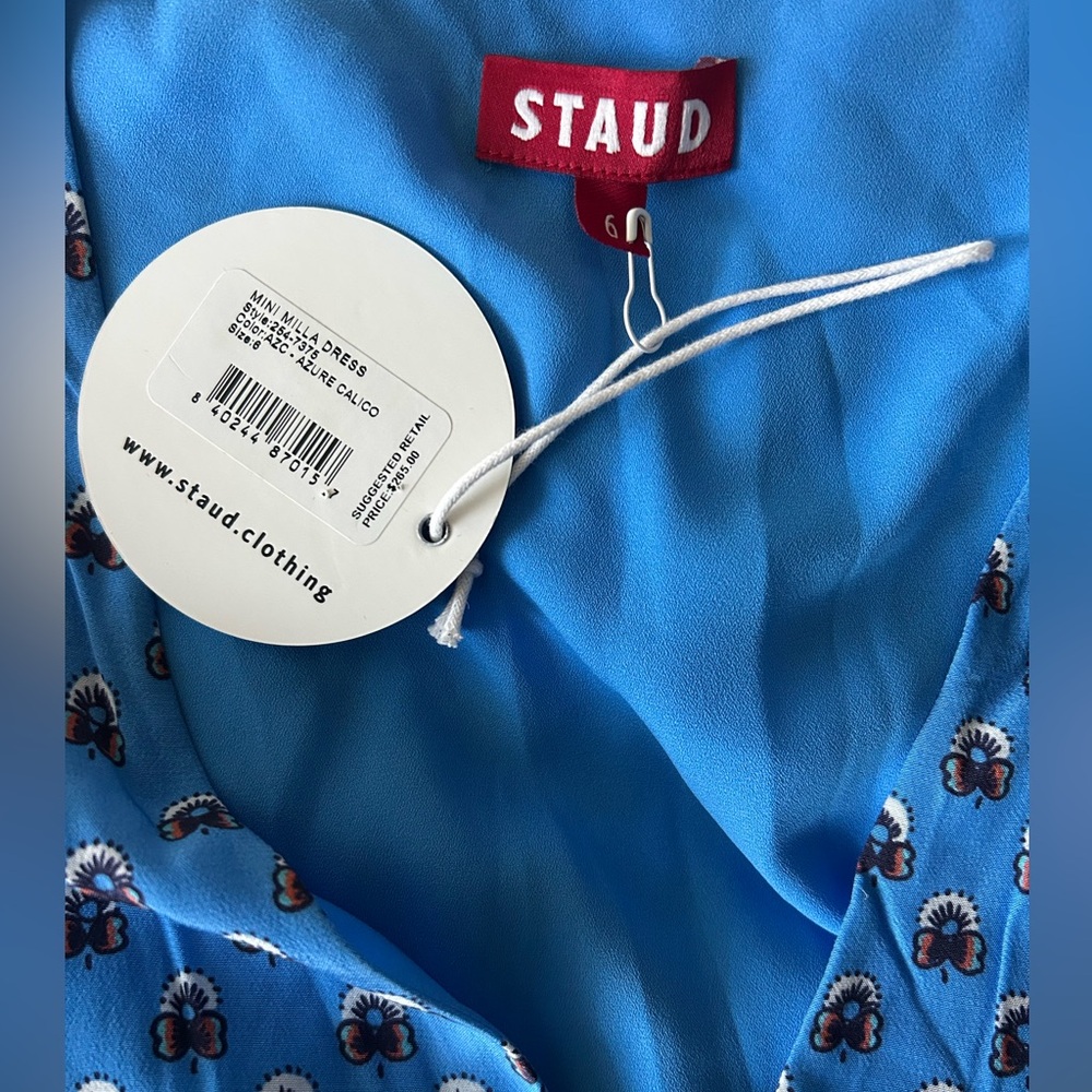Staud mini Mila dress NWT - Picture 5 of 7